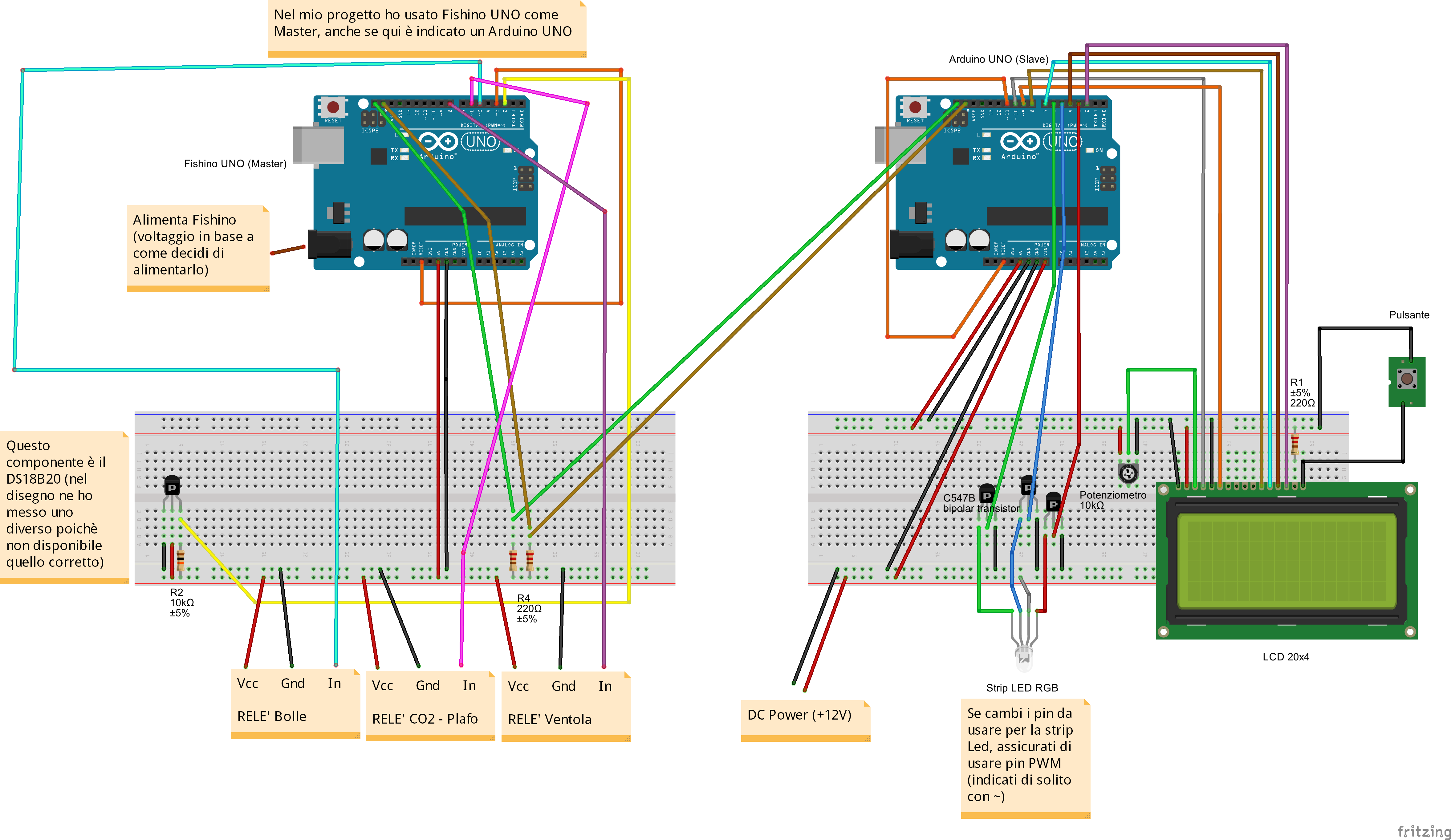 Schema circuito (per vederlo al meglio conviene scaricare l'immagine e vederla ingrandita)